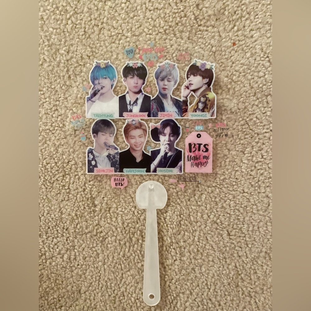 BTS HAND FAN